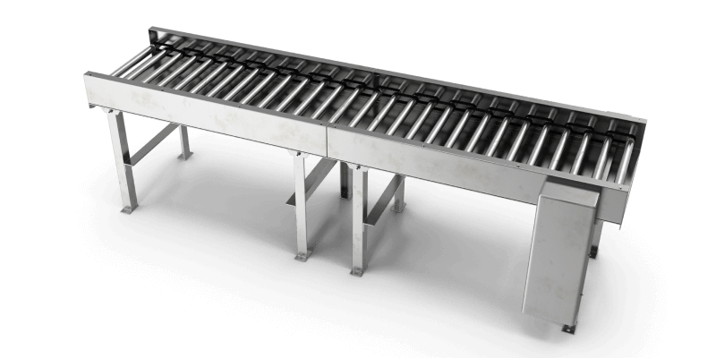 Powered Conveyor 3D Rendering