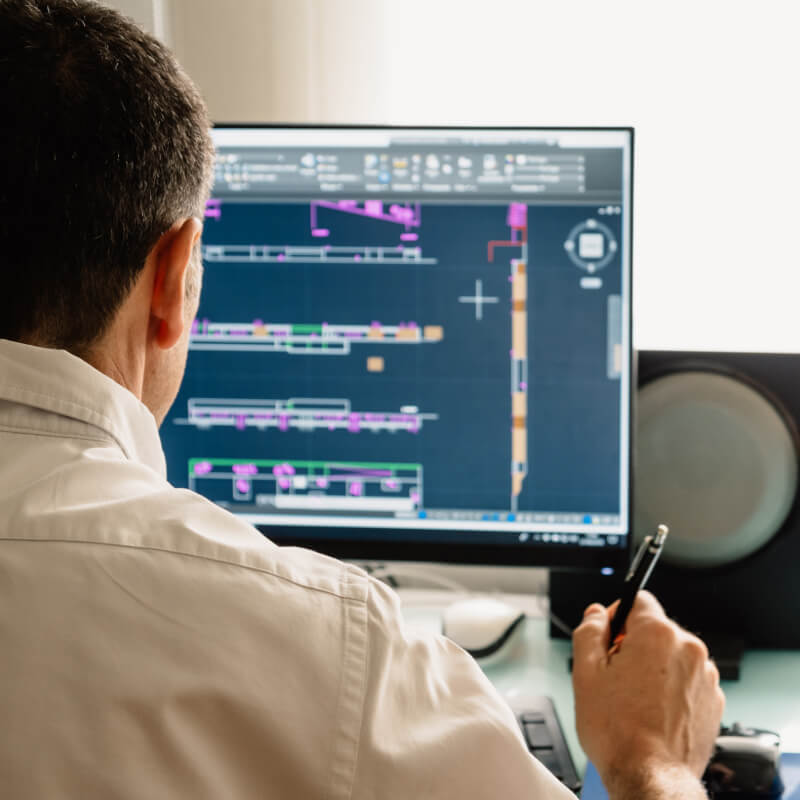 Conveyor CAD Drawing